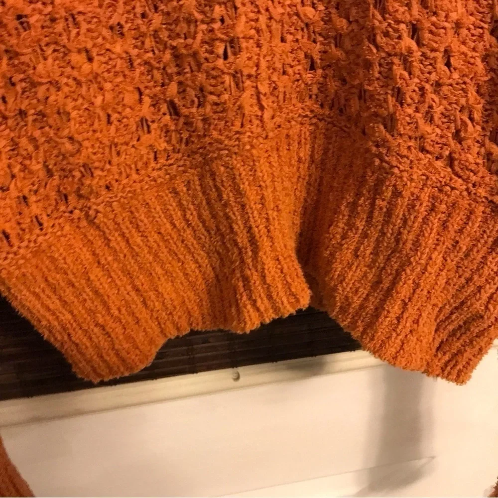 Free People Knitted Cropped Sweater